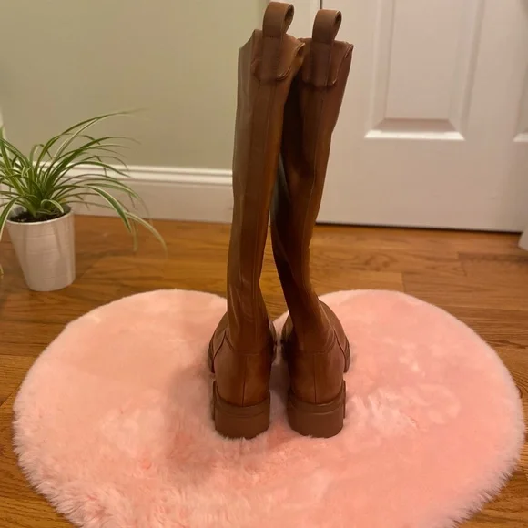 Free People Brooks Caramel Tall Boots size 38 - Picture 10 of 14